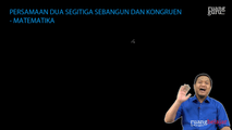 Persamaan Segitiga Sebangun dan Kongruen
