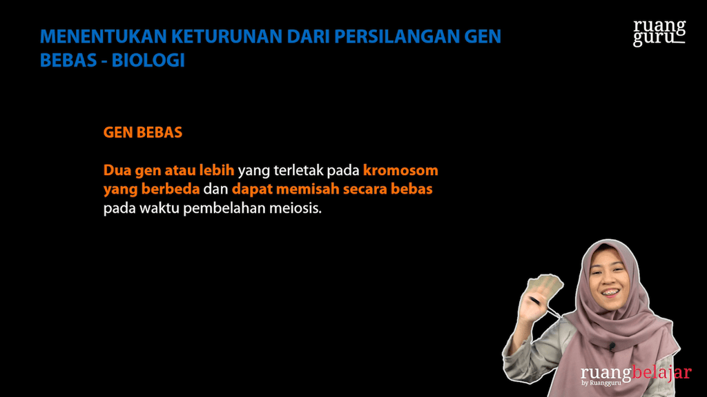 Video Belajar Menentukan Hasil Dari Persilangan Gen Bebas Biologi Untuk ...