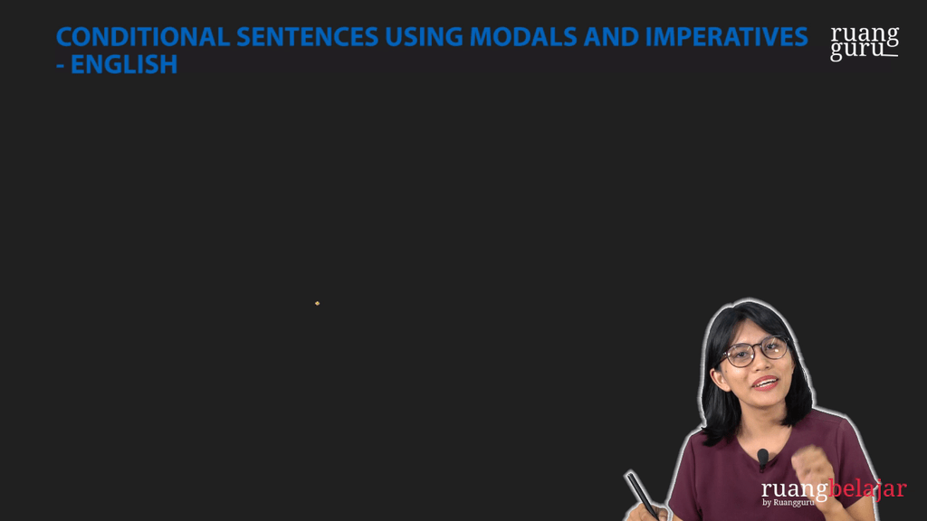 Video belajar Conditional Sentence with Modals and Imperative Practice ...