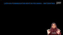 Latihan Soal Pemangkatan Pecahan I