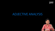 Adjective Analysis