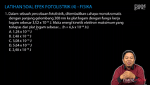 Latihan Efek Fotolistrik (4)