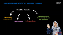 Soal Kombinasi Hereditas Manusia