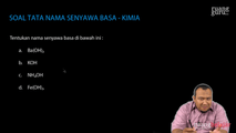 Soal Tata Nama Senyawa Basa