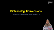 Video 15 Bioteknologi Konvensional