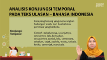 Analisis Konjungsi Temporal pada Teks Ulasan
