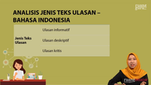 Analisis Jenis Teks Ulasan