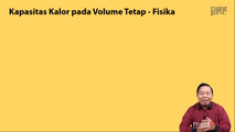 Kapasitas Kalor saat Volume Tetap