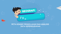 Peta Konsep Pengolahan dan Analisis Data Kependudukan