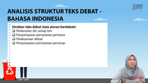 Analisis Struktur Teks Debat