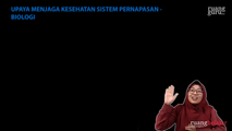 Upaya Menjaga Kesehatan Sistem Pernapasan