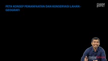 Peta Konsep Pemanfaatan dan Konservasi Lahan