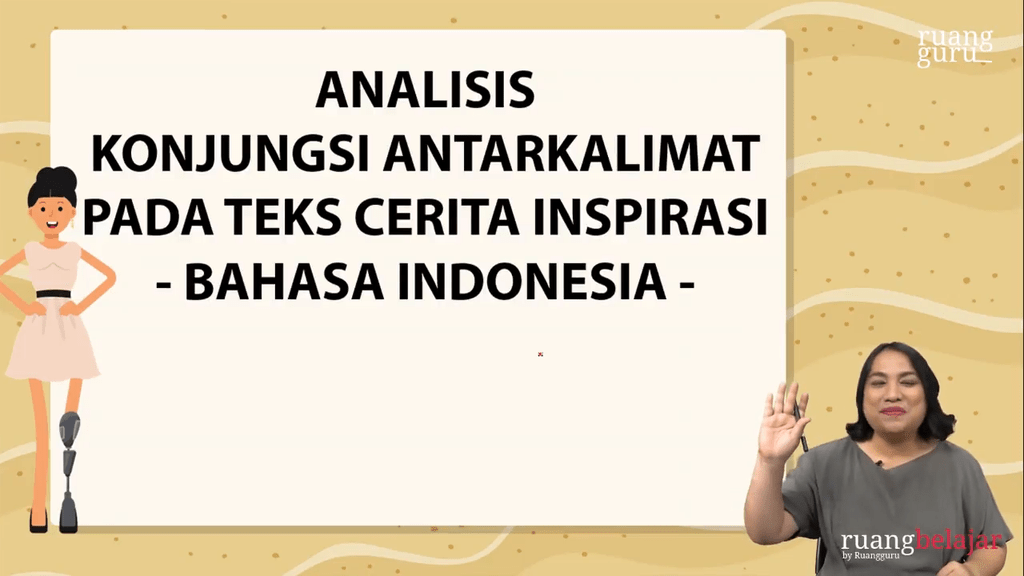 Video Belajar Analisis Konjungsi Antarkalimat Pada Teks Cerita ...