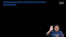 Persamaan Garis Singgung Lingkaran yang Berpusat di Titik (a,b) dengan Jari-jari r jika Diketahui Gradien Garisnya