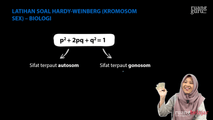 Latihan Soal Hardy-Weinberg (Kromosom Sex)