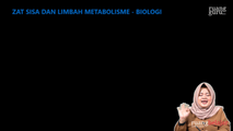 Zat Sisa dan Limbah Metabolisme