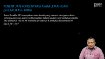 Soal Penentuan Konsentrasi Asam Lemah dari pH Larutan