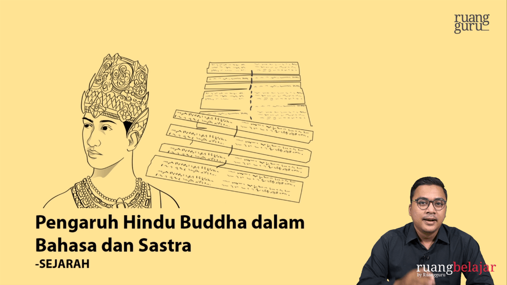 Video Belajar Pengaruh Hindu Buddha Dalam Bahasa Dan Sastra Sejarah