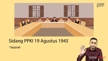Sidang PPKI 19 Agustus 1945