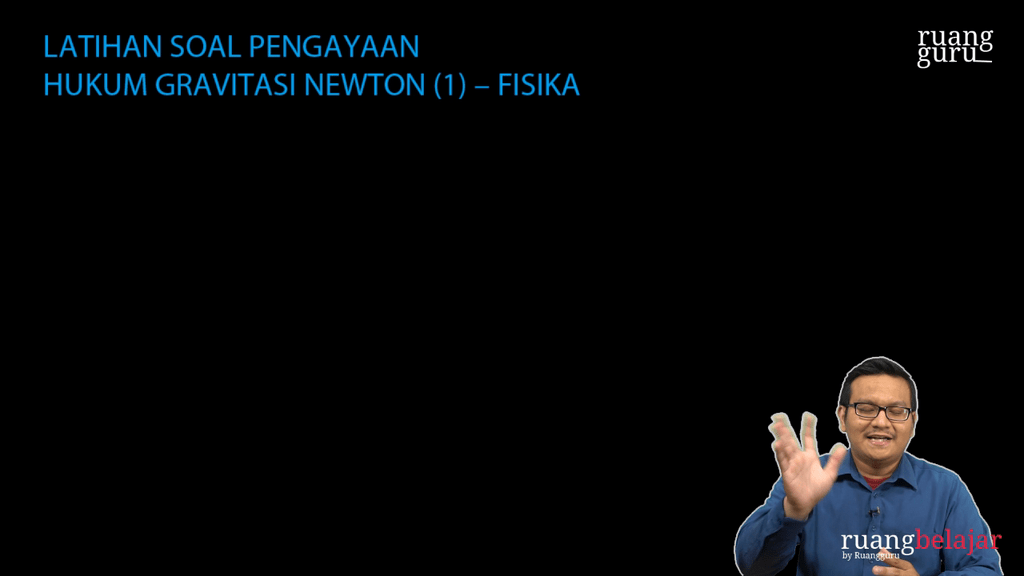 Video Belajar Latihan Soal Pengayaan Hukum Gravitasi Newton (1) Fisika ...