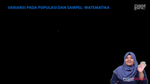 Variansi pada Populasi dan Sampel