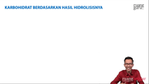 Karbohidrat Berdasarkan Hasil Hidrolisis