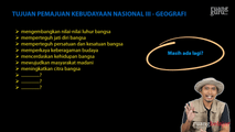 Tujuan Pemajuan Kebudayaan Nasional III