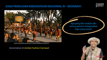 Asas Pemajuan Kebudayaan Nasional III