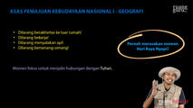 Asas Pemajuan Kebudayaan Nasional I