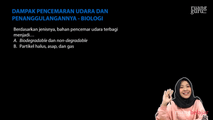 Dampak Pencemaran Udara dan Penanggulangannya