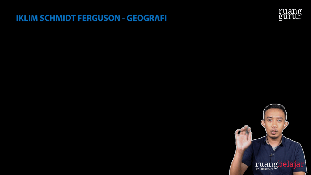 Video Belajar Iklim Schmidt Ferguson Geografi Untuk Kelas IPS