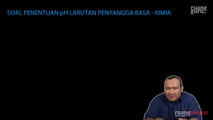 Soal Penentuan pH Larutan Penyangga Basa