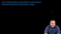 Soal Penentuan pH Penyangga Hasil Reaksi dengan Asam Kuat Polivalen