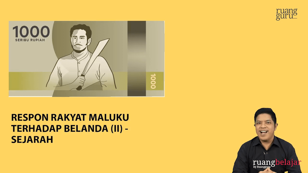 Video Belajar Respons Rakyat Maluku Terhadap Belanda (2) Sejarah ...