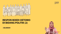 Respons Boedi Oetomo di Bidang Politik