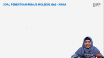 Soal Penentuan Rumus Molekul Gas