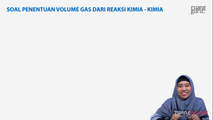 Soal Penentuan Volume Gas dari Reaksi Kimia