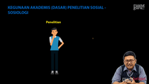 Kegunaan Akademis (Dasar) Sebuah Penelitian Sosial