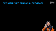 Definisi Risiko Bencana
