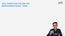 Soal Penentuan Volume Gas Berdasarkan Reaksi Kimia