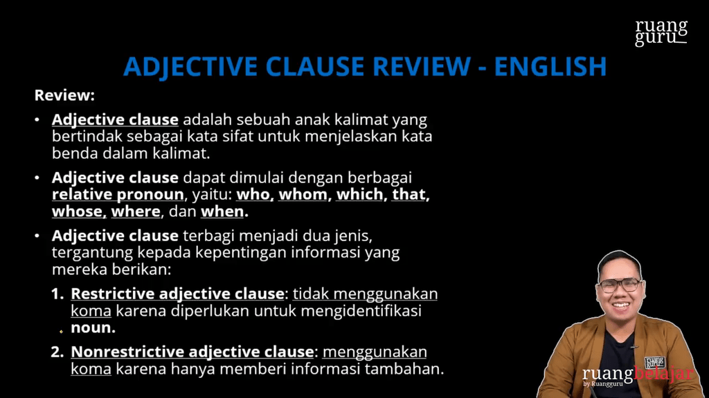 video-belajar-adjective-clause-practice-bahasa-inggris-untuk-kelas-12-ips