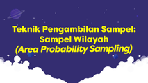 Sampel Wilayah (Area Probability Sampling)