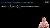 Sudut Antara Dua Vektor