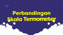 Perbandingan Skala Termometer