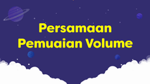 Persamaan Pemuaian Volume