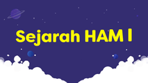 Sejarah HAM (I)