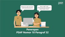Penerapan PSAP Nomor 10 Paragraf 32
