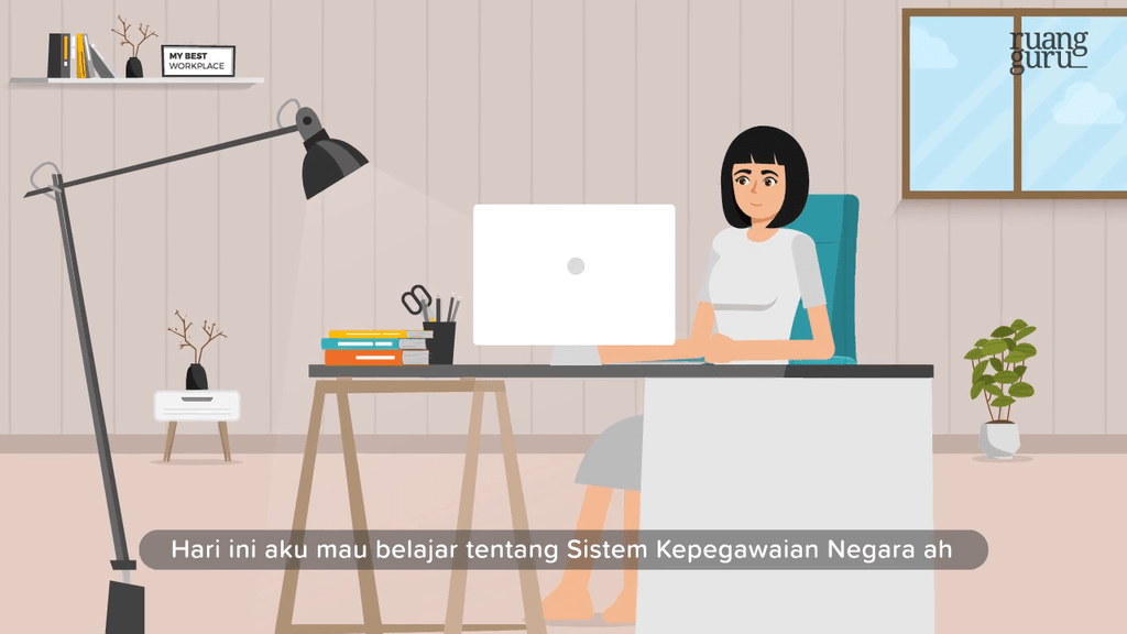 Video belajar Bentuk Sistem Kepegawaian Negara Otomatisasi Tata Kelola