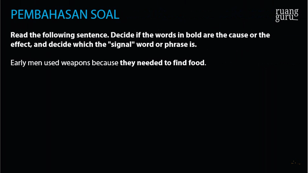 Read the following sentence. Decide if the words i...