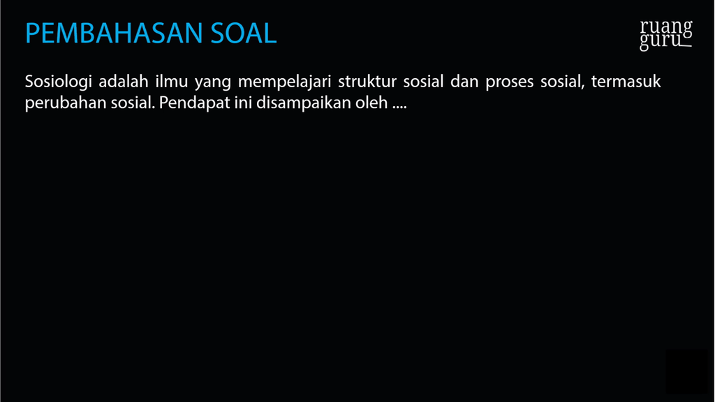 Sosiologi Adalah Ilmu Yang Mempelajari Struktur So Sosiologi Adalah Ilmu Yang Mempelajari Struktur So